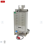  Ψησταριά κεμπάπ ηλεκτρική - 4 καυστήρες - 50kg κρέας